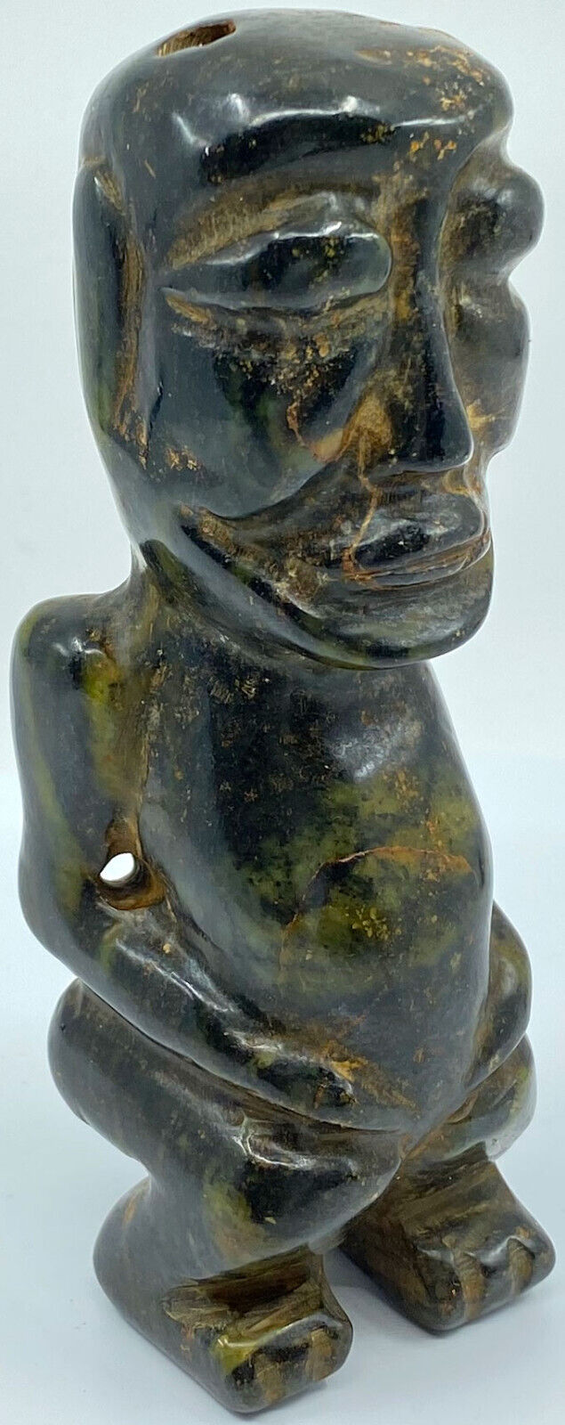 Ancient China Chinese HONGSHAN Culture JADE MAN Figurine 4700-2900BC i119435