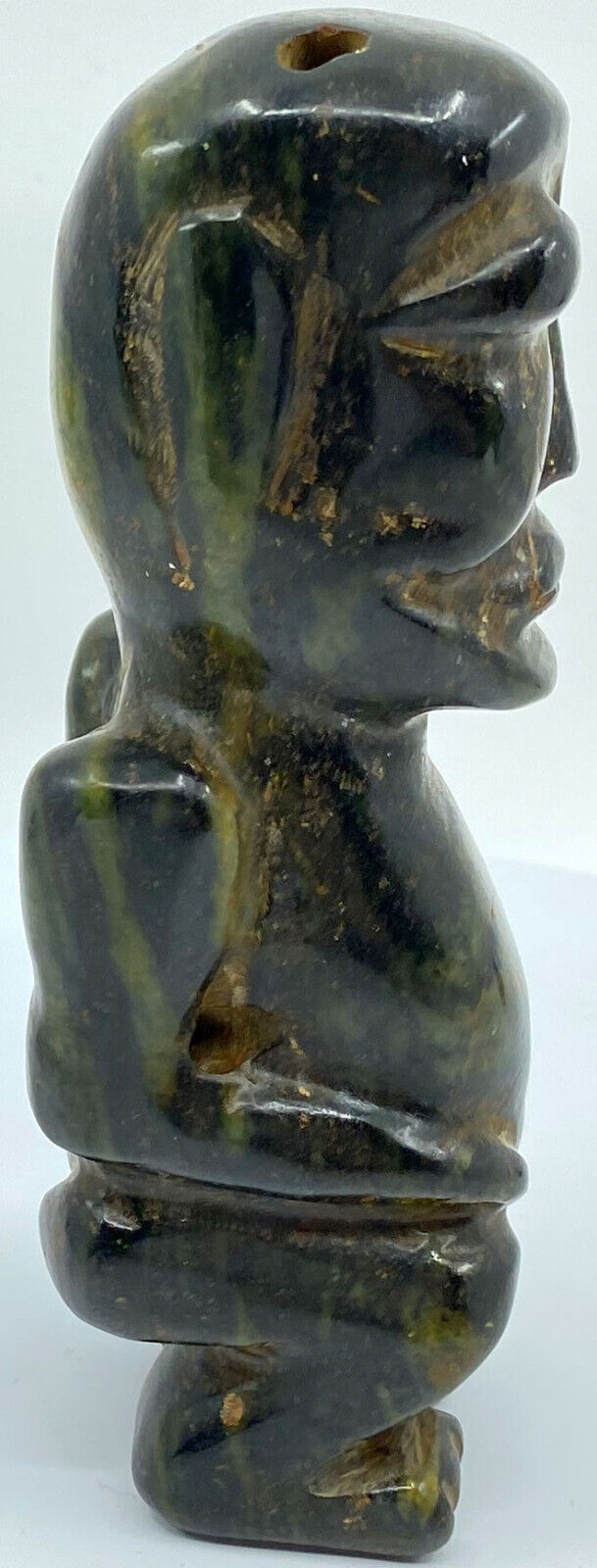 Ancient China Chinese HONGSHAN Culture JADE MAN Figurine 4700-2900BC i119435