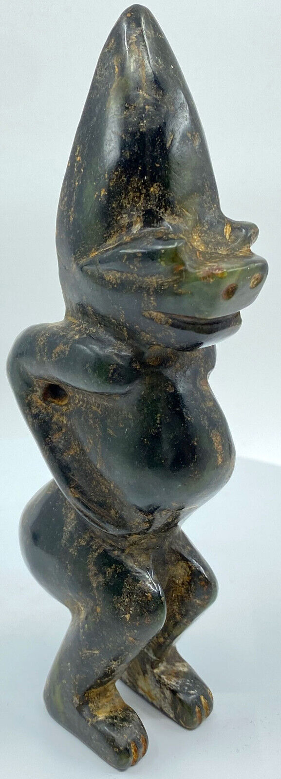 Ancient China Chinese HONGSHAN Culture JADE ALIEN Figurine 4700-2900BC i119431