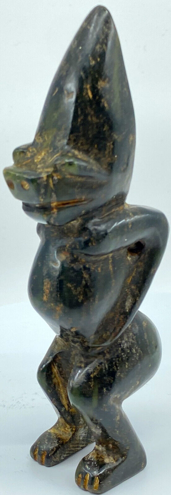 Ancient China Chinese HONGSHAN Culture JADE ALIEN Figurine 4700-2900BC i119431