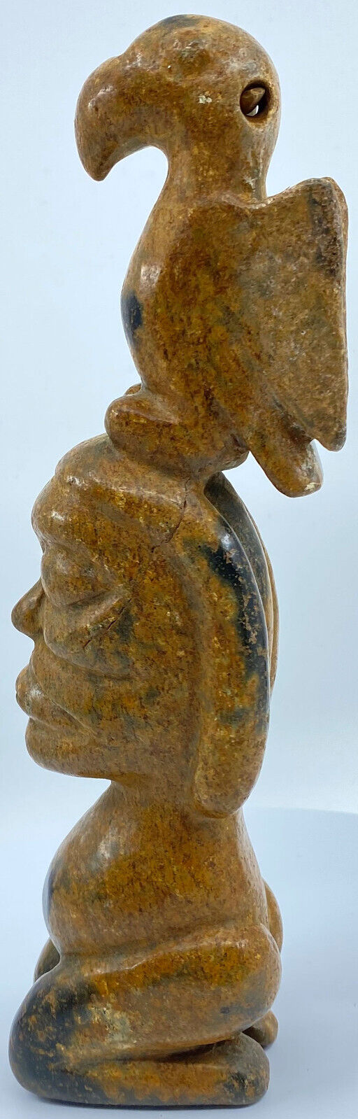 Ancient China Chinese HONGSHAN Culture JADE MAN Figurine 4700-2900BC i119483