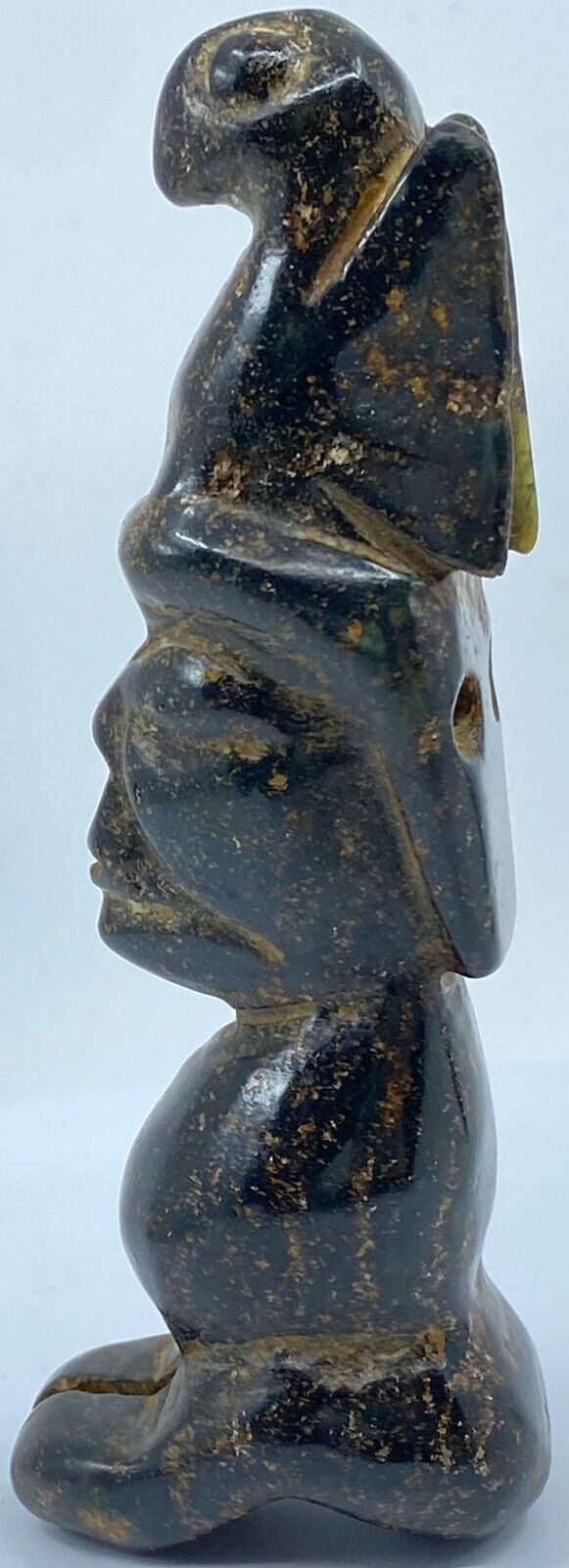 Ancient China Chinese HONGSHAN Culture JADE MAN Figurine 4700-2900BC i119475