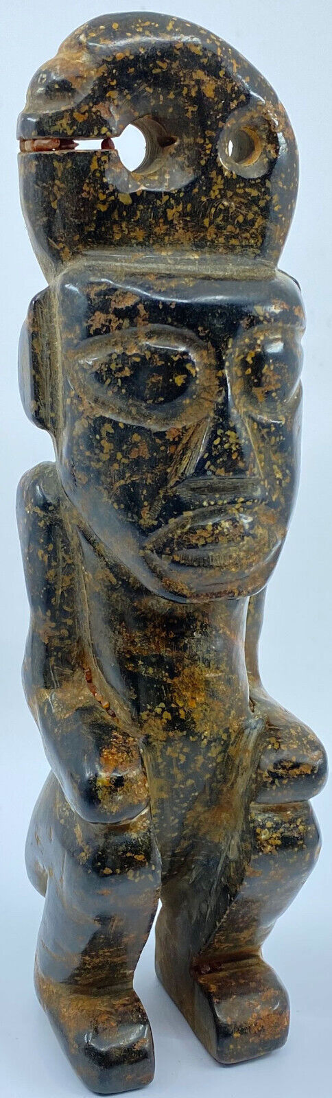 Ancient China Chinese HONGSHAN Culture JADE MAN Figurine 4700-2900BC i119536