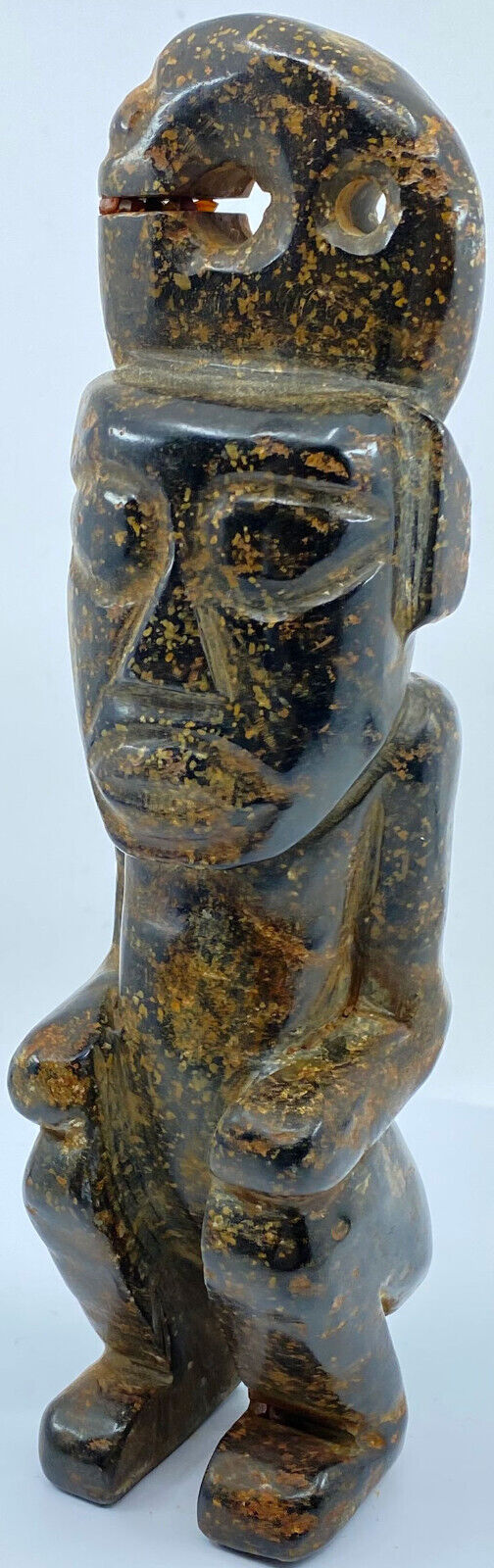 Ancient China Chinese HONGSHAN Culture JADE MAN Figurine 4700-2900BC i119536