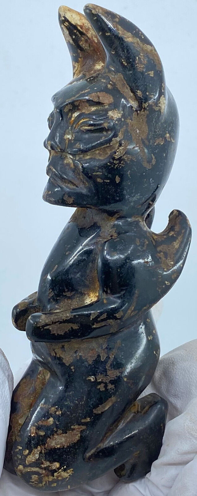 Ancient China Chinese HONGSHAN Culture JADE MAN Figurine 4700-2900BC i119666