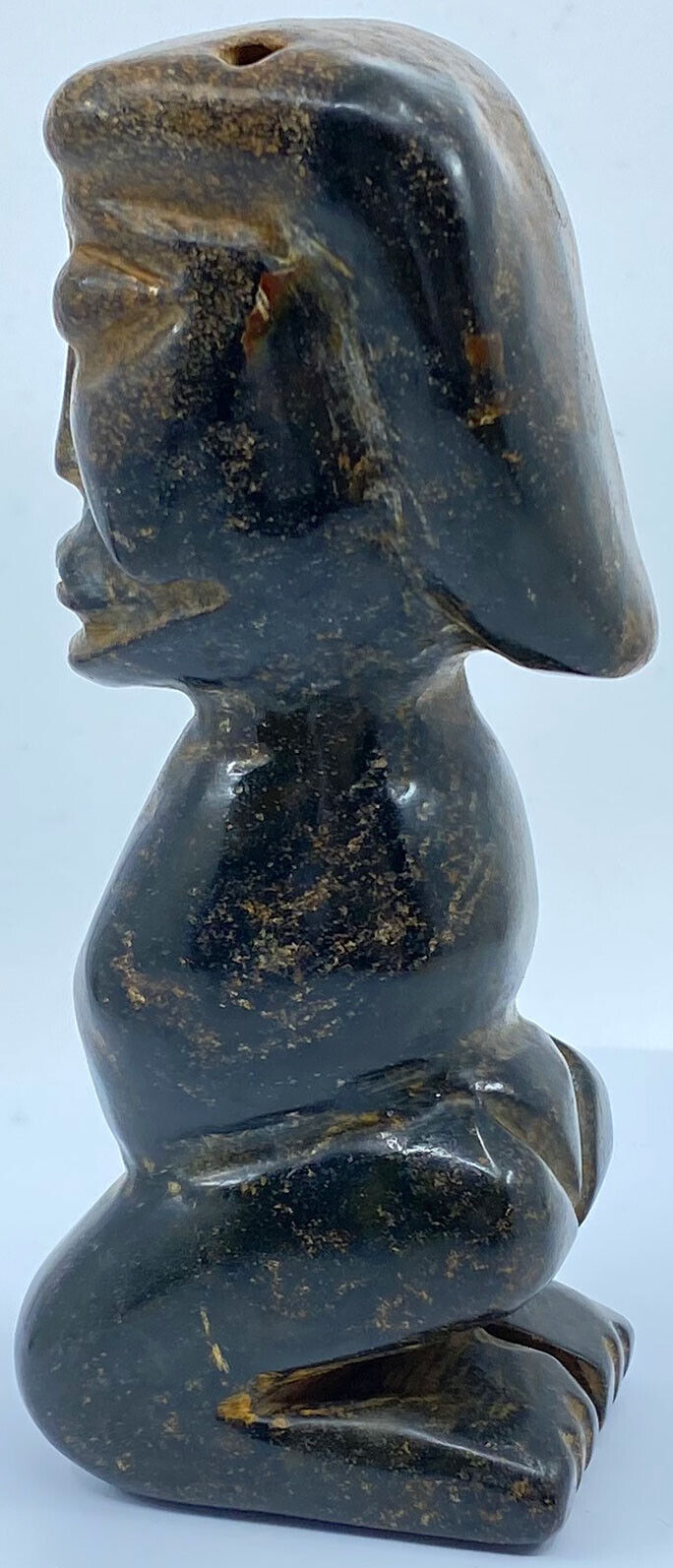 Ancient China Chinese HONGSHAN Culture JADE MAN Figurine 4700-2900BC i119528