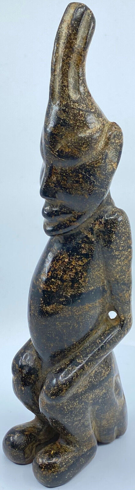 Ancient China Chinese HONGSHAN Culture JADE MAN Figurine 4700-2900BC i119543