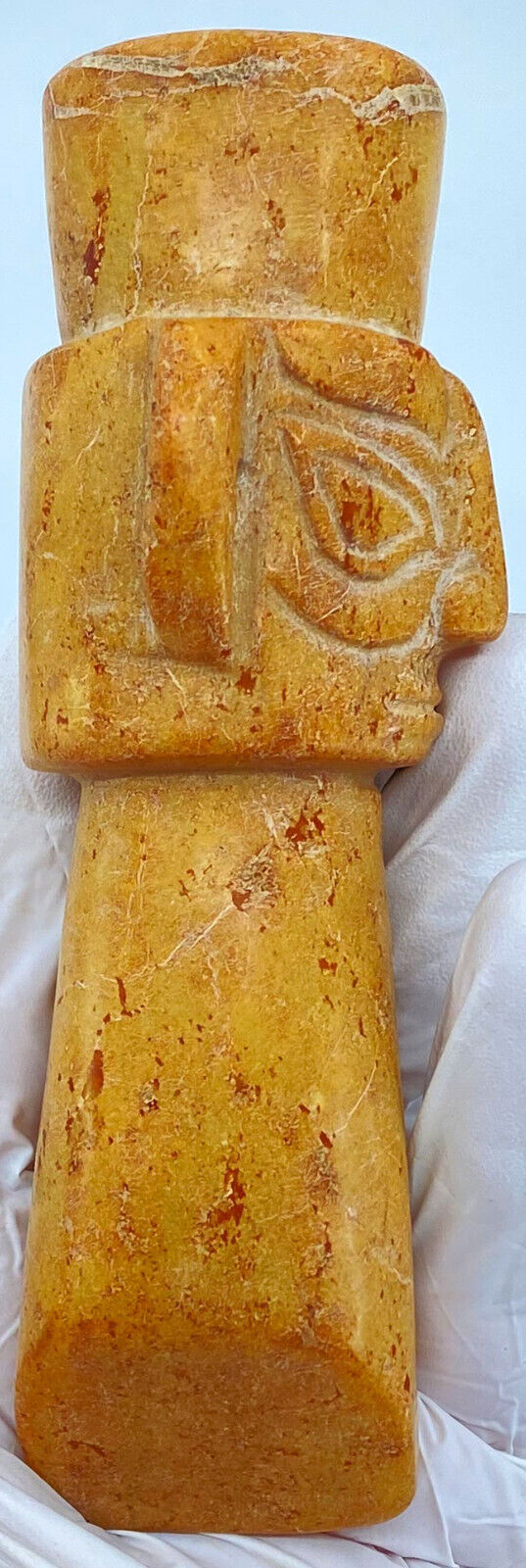 Ancient China Chinese HONGSHAN Sanxingdui JADE Head Figurine 3500-1150BC i119587