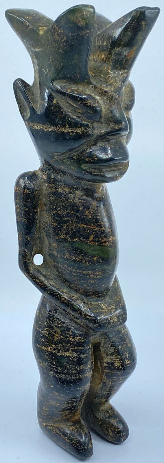 Ancient China Chinese HONGSHAN Culture JADE MAN Figurine 4700-2900BC i119554