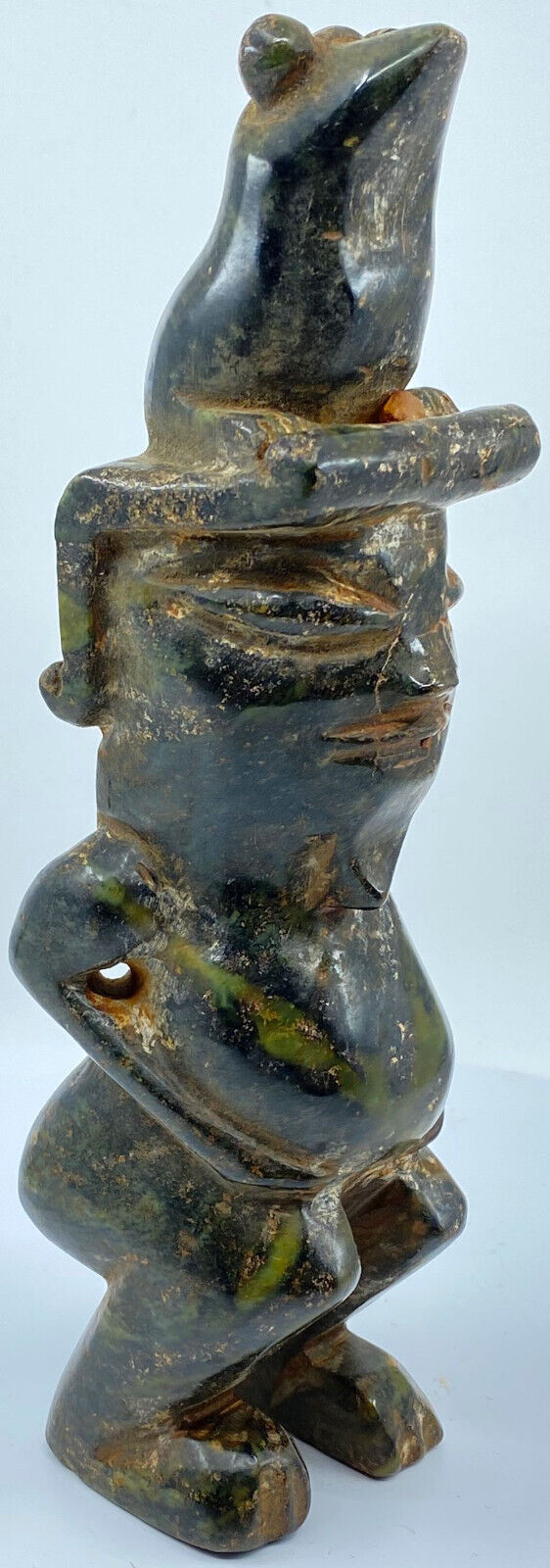 Ancient China Chinese HONGSHAN Culture JADE MAN Figurine 4700-2900BC i119547