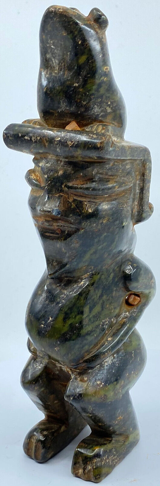 Ancient China Chinese HONGSHAN Culture JADE MAN Figurine 4700-2900BC i119547