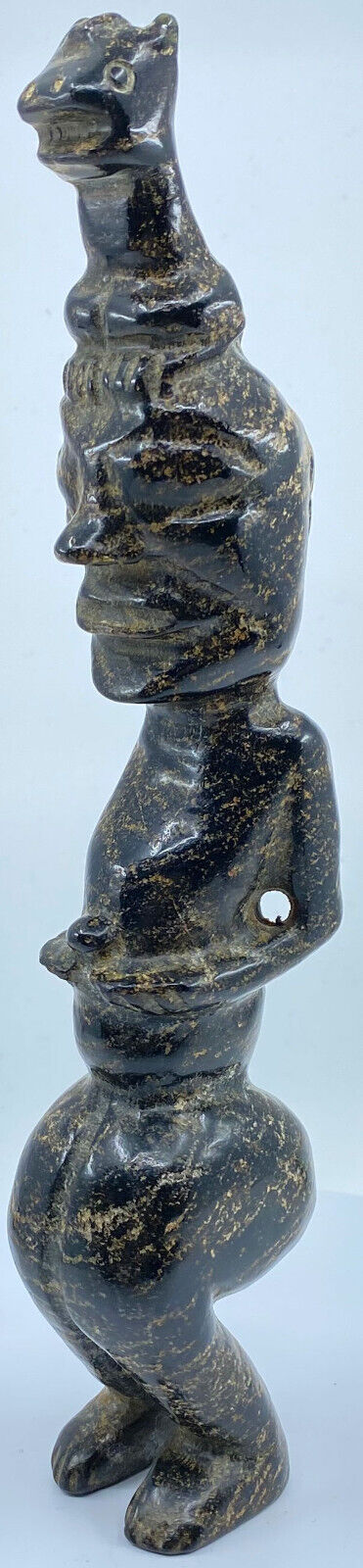 Ancient China Chinese HONGSHAN Culture JADE MAN Figurine 4700-2900BC i119501