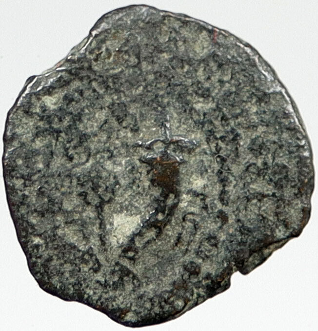 Ancient JEWISH King JANNAEUS Bible Greek TIME JERUSALEM Coin HENDIN 1144 i119815