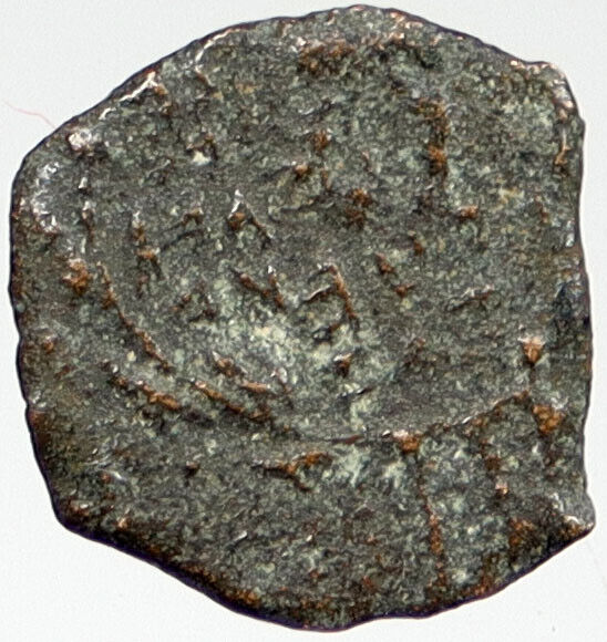 103BC Ancient Bible Greek JERUSALEM Coin JEWISH Kng JANNAEUS HENDIN 1145 i119813