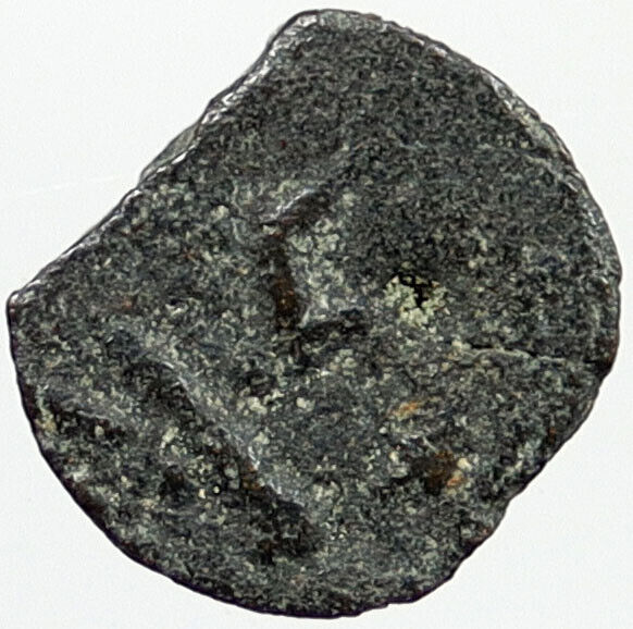 80BC Biblical Jerusalem Widow's Mite ALEXANDER JANNAEUS Coin HENDIN 1153 i120267