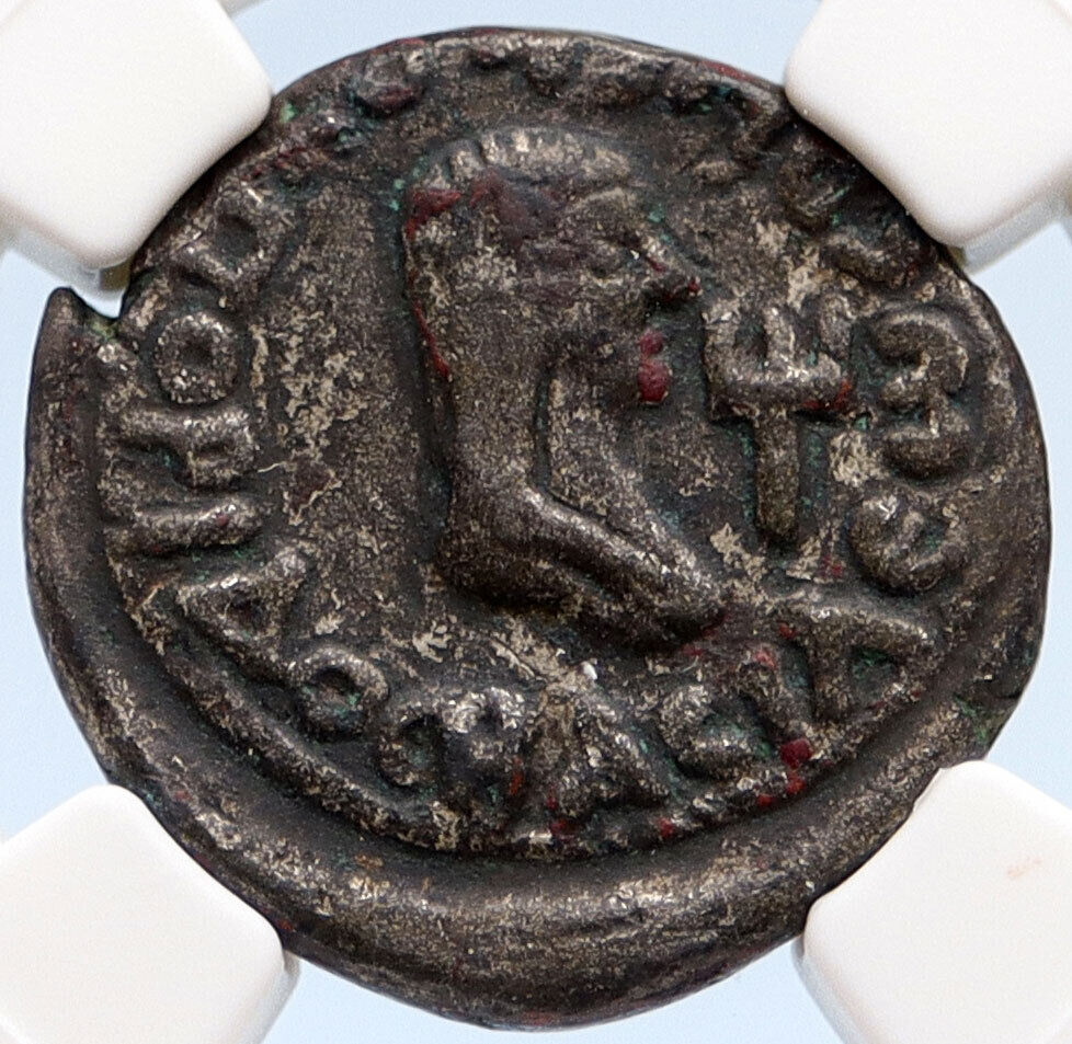 RHESKUPORIS IV & GALLIENUS 267AD Stater Bosporus King Greek Type Coin NGC i60231