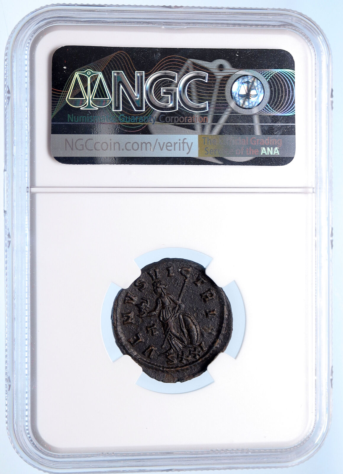 MAGNIA URBICA Carinus Wife Authentic Ancient 283AD Roman Coin VENUS NGC i68147