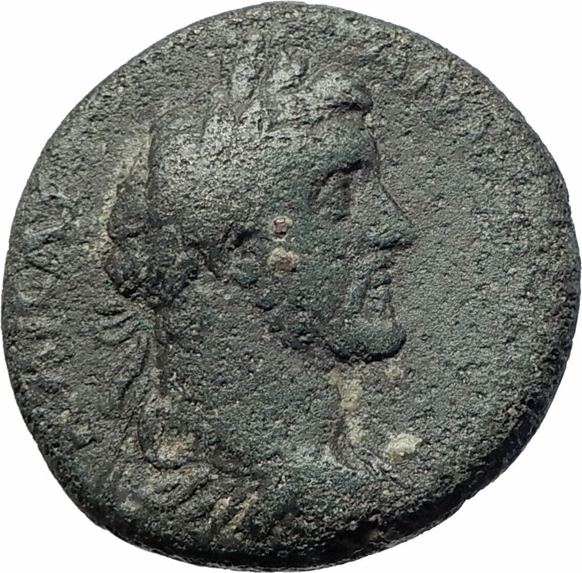 ANTONINUS PIUS Marcus Aurelius Father Zeus Thunderbolt Ancient Roman Coin i73629