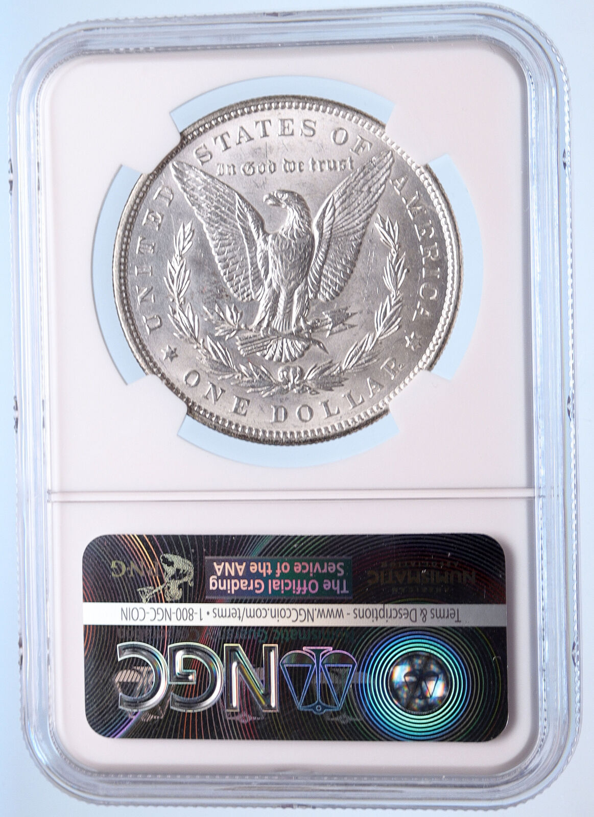 1900 MORGAN SILVER DOLLAR United States of America USA Coin NGC UNC DETAI i57728