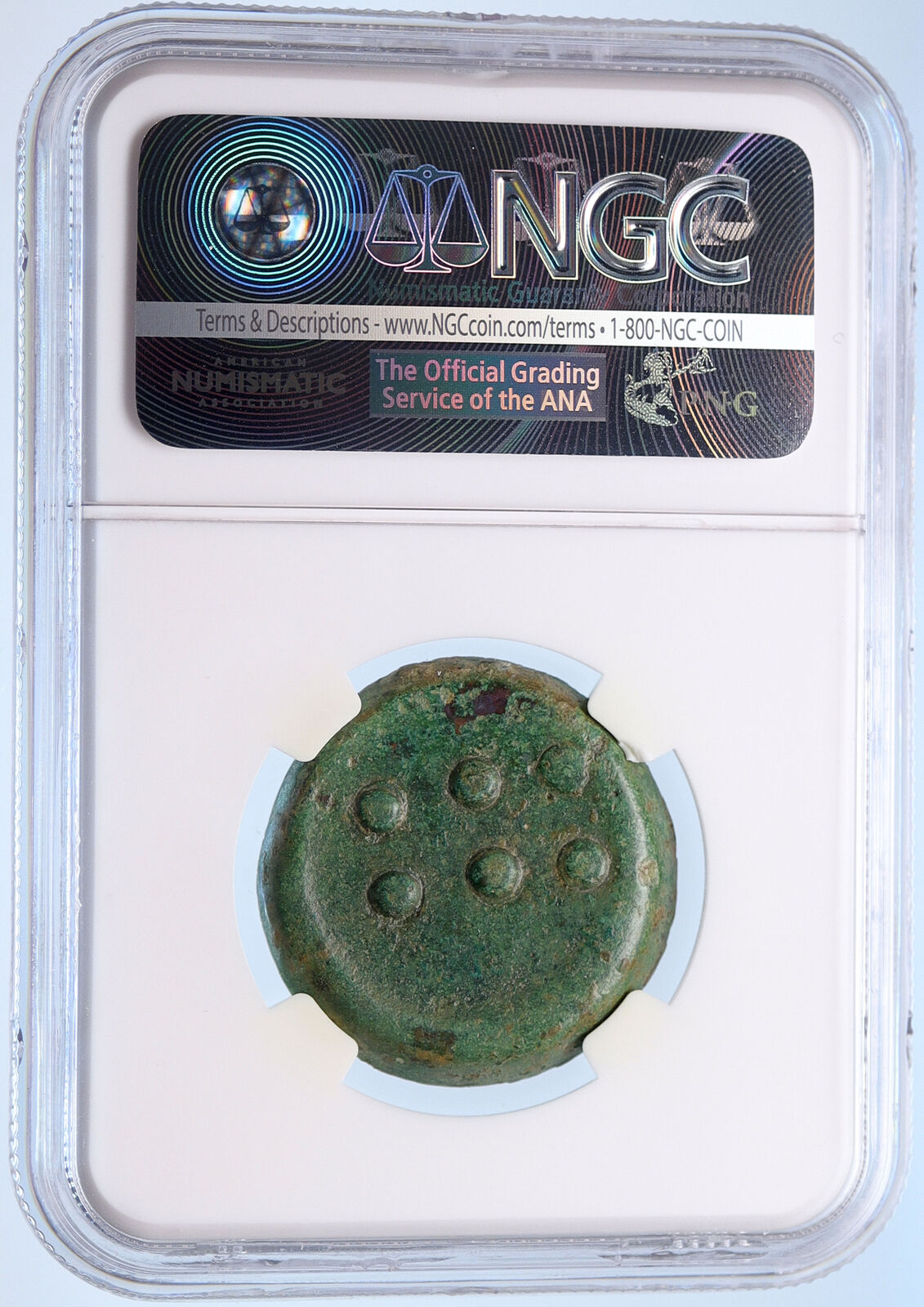 HIMERA SICILY 420BC Hemilitron RARE R2 Ancient Greek Coin Gorgon NGC XF i58224