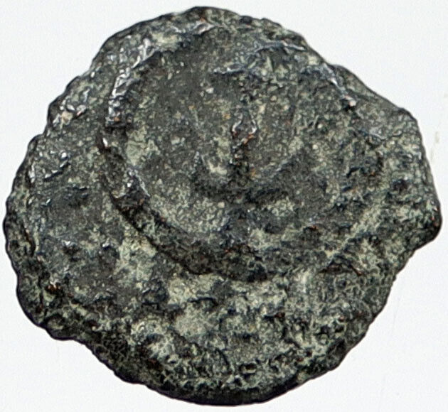 80BC Ancient Biblical Widow's Mite ALEXANDER JANNAEUS Coin HENDIN 1152 i120253