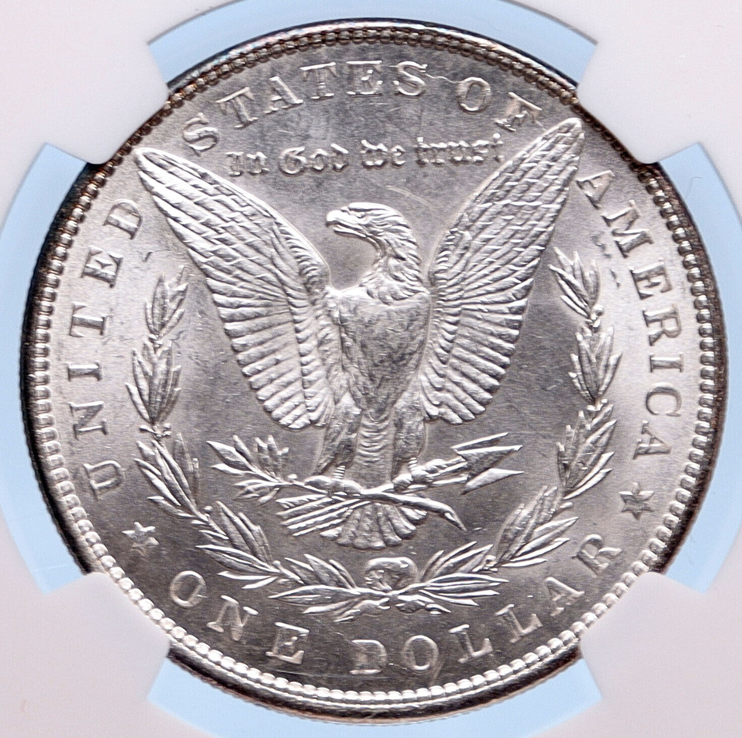 1897 MORGAN SILVER DOLLAR United States of America USA Coin NGC MS 63 i57743