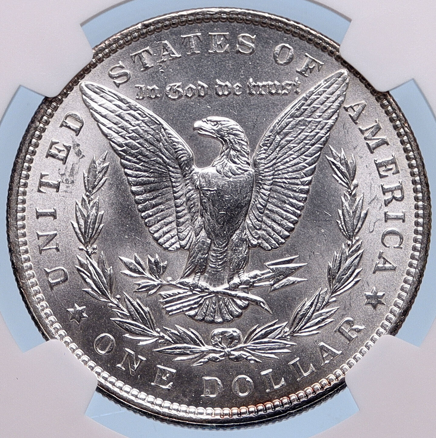 1896 MORGAN SILVER DOLLAR United States of America USA Coin NGC UNC Detai i57722