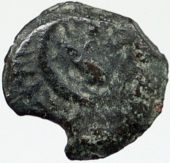 80BC Ancient Biblical Widow's Mite ALEXANDER JANNAEUS Coin HENDIN 1152 i120298