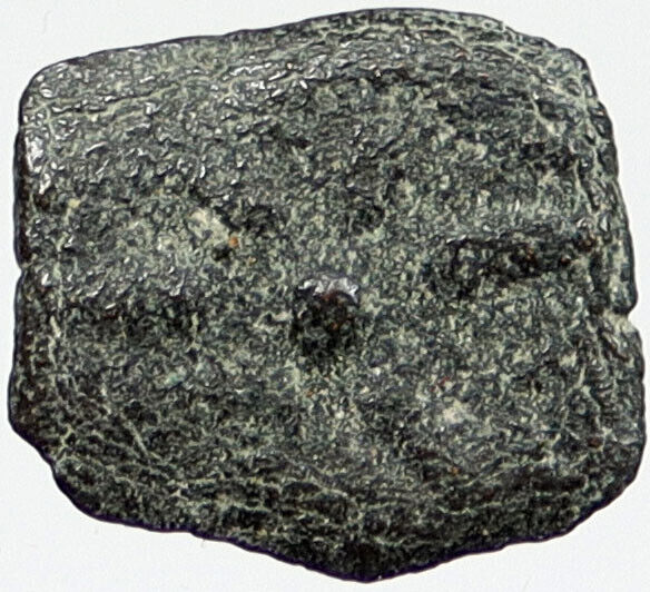 80BC Biblical Jerusalem Widow's Mite ALEXANDER JANNAEUS Coin HENDIN 1153 i120317