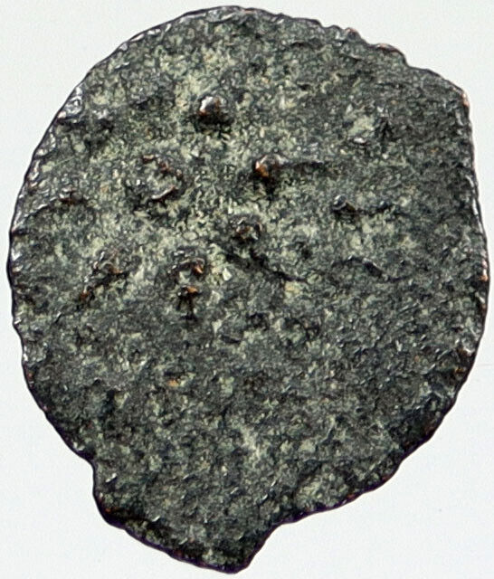 80BC Ancient Biblical Widow's Mite ALEXANDER JANNAEUS Coin HENDIN 1152 i120310