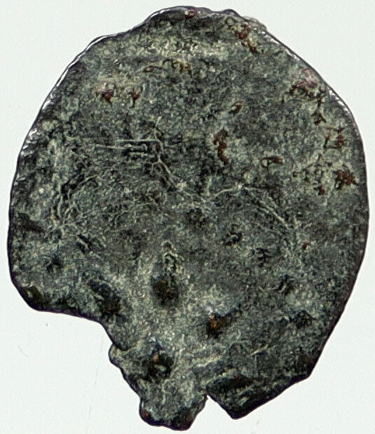 80BC Ancient Biblical Widow's Mite ALEXANDER JANNAEUS Coin HENDIN 1152 i120333