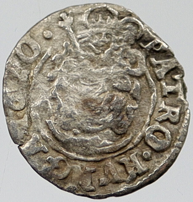 1620 HUNGARY Madonna Baby Jesus Ancient Silver Denar Coin Matthias II i120352