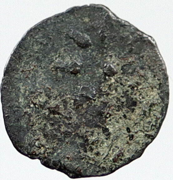 80BC Biblical Jerusalem Widow's Mite ALEXANDER JANNAEUS Coin HENDIN 1153 i120365