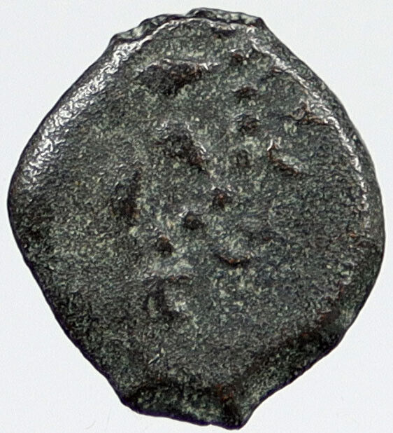 80BC Ancient Biblical Widow's Mite ALEXANDER JANNAEUS Coin HENDIN 1152 i120393