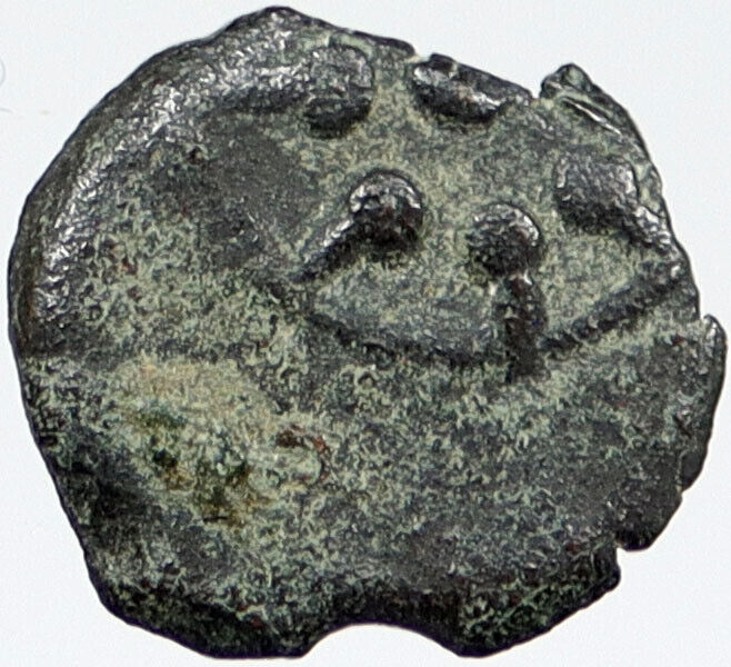 103BC Ancient Biblical Widow's Mite ALEXANDER JANNAEUS Coin HENDIN 1150 i120390