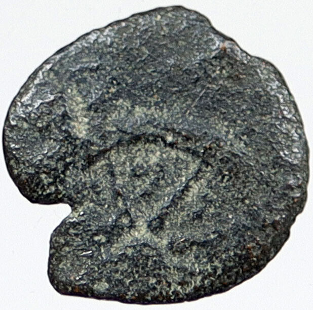 103BC Ancient Biblical Widow's Mite ALEXANDER JANNAEUS Coin HENDIN 1150 i120407