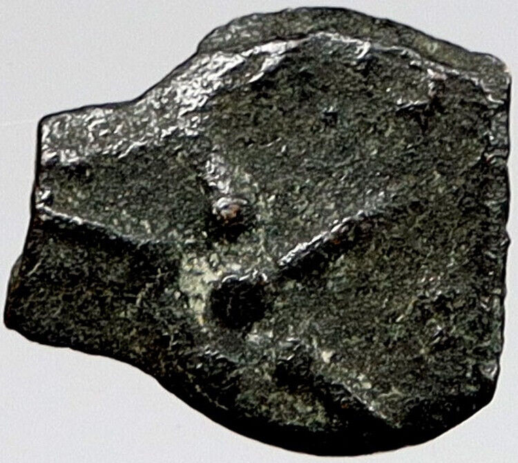 80BC Biblical Jerusalem Widow's Mite ALEXANDER JANNAEUS Coin HENDIN 1153 i121106