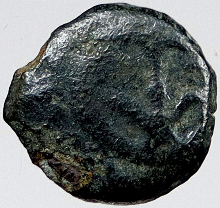 80BC Biblical Jerusalem Widow's Mite ALEXANDER JANNAEUS Coin HENDIN 1153 i121093