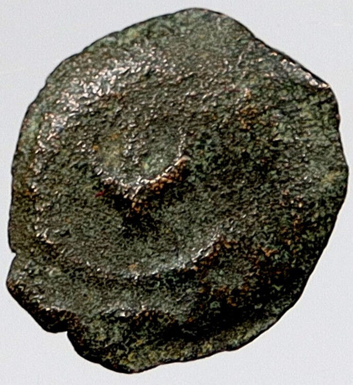 80BC Biblical Jerusalem Widow's Mite ALEXANDER JANNAEUS Coin HENDIN 1153 i121113