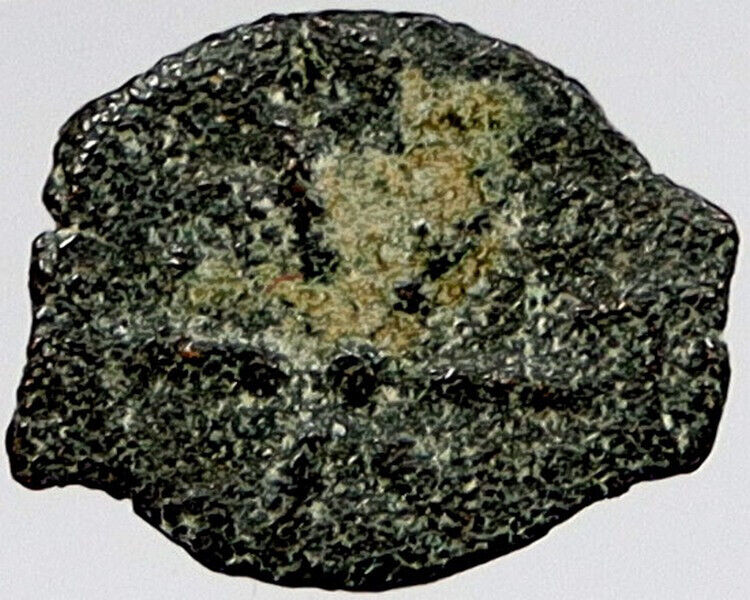 80BC Biblical Jerusalem Widow's Mite ALEXANDER JANNAEUS Coin HENDIN 1153 i121116