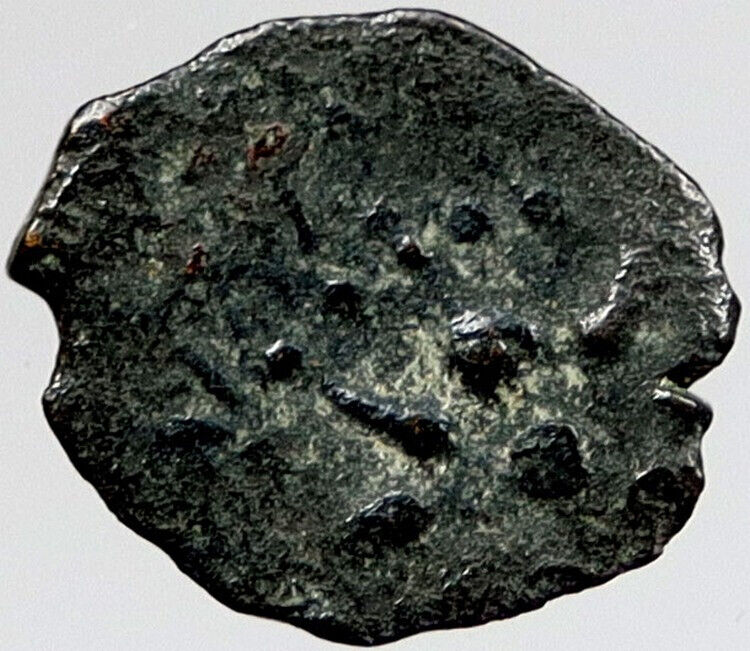 80BC Ancient Biblical Widow's Mite ALEXANDER JANNAEUS Coin HENDIN 1152 i121092