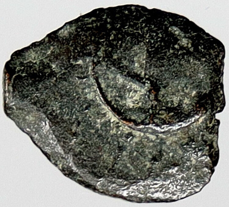 80BC Biblical Jerusalem Widow's Mite ALEXANDER JANNAEUS Coin HENDIN 1153 i121083