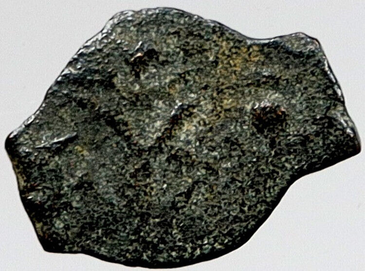 80BC Biblical Jerusalem Widow's Mite ALEXANDER JANNAEUS Coin HENDIN 1153 i121091