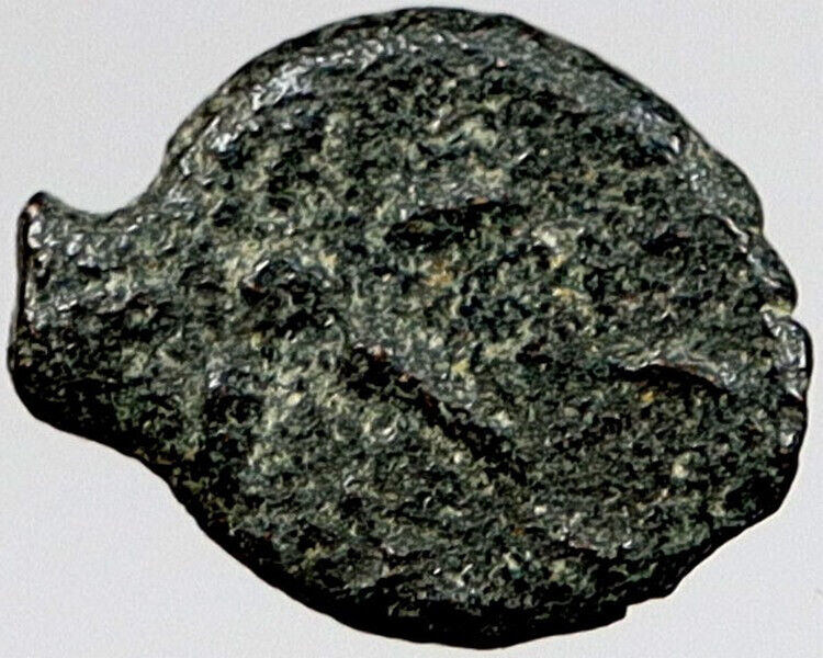80BC Biblical Jerusalem Widow's Mite ALEXANDER JANNAEUS Coin HENDIN 1153 i121105
