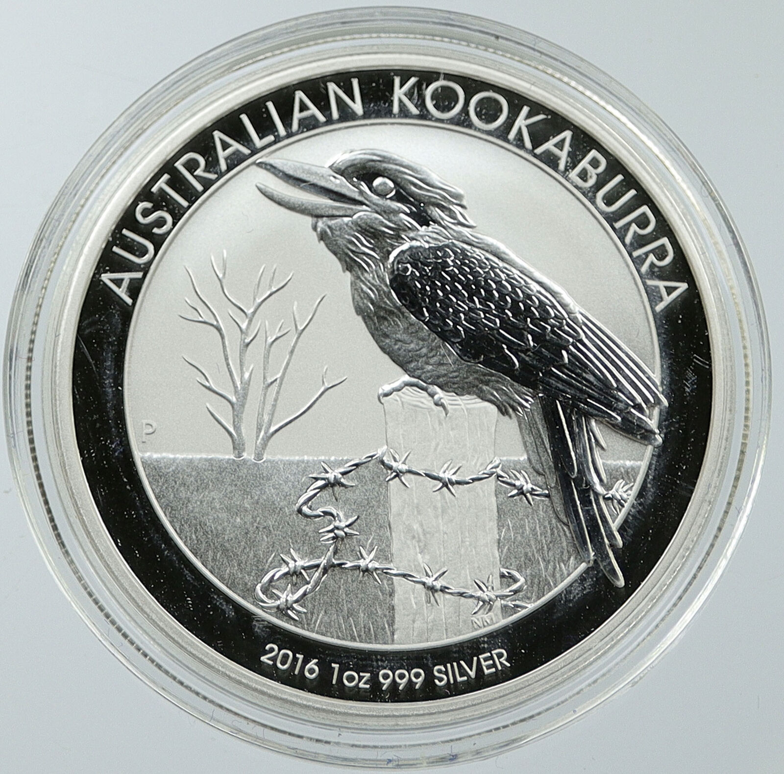 2016 AUSTRALIA Kookaburra Bird Australian 1oz Proof Silver Dollar Coin i116542