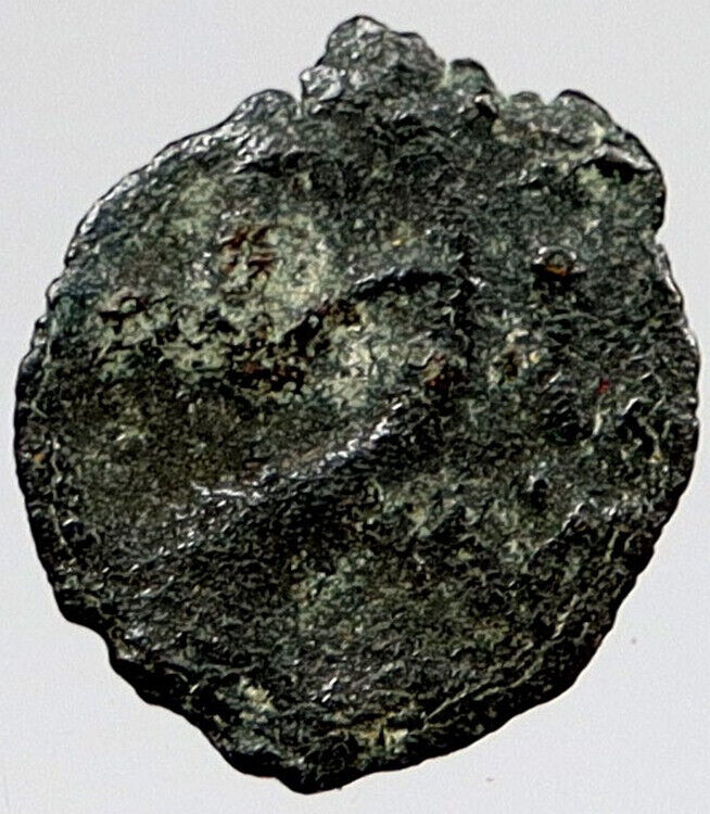 80BC Biblical Jerusalem Widow's Mite ALEXANDER JANNAEUS Coin HENDIN 1153 i121112