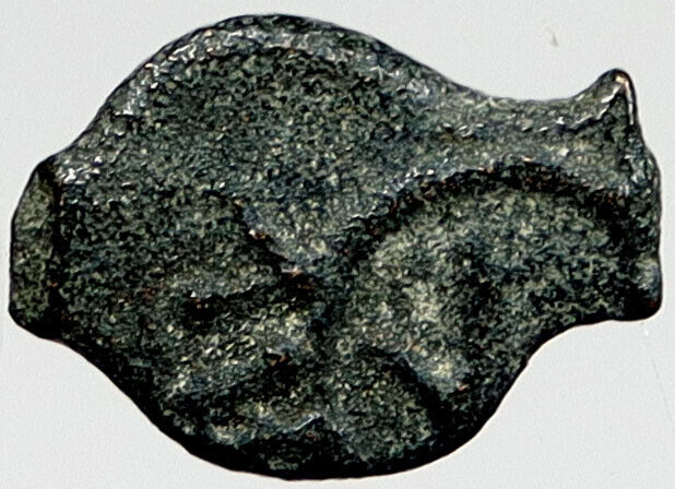 80BC Biblical Jerusalem Widow's Mite ALEXANDER JANNAEUS Coin HENDIN 1153 i121060