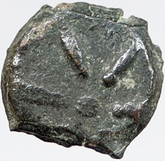 80BC Biblical Jerusalem Widow's Mite ALEXANDER JANNAEUS Coin HENDIN 1153 i121129