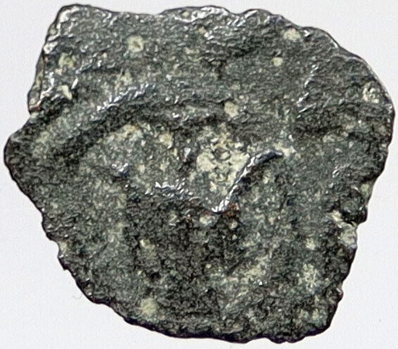 80BC Biblical Jerusalem Widow's Mite ALEXANDER JANNAEUS Coin HENDIN 1153 i121130