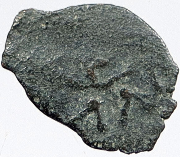 80BC Biblical Jerusalem Widow's Mite ALEXANDER JANNAEUS Coin HENDIN 1153 i121128